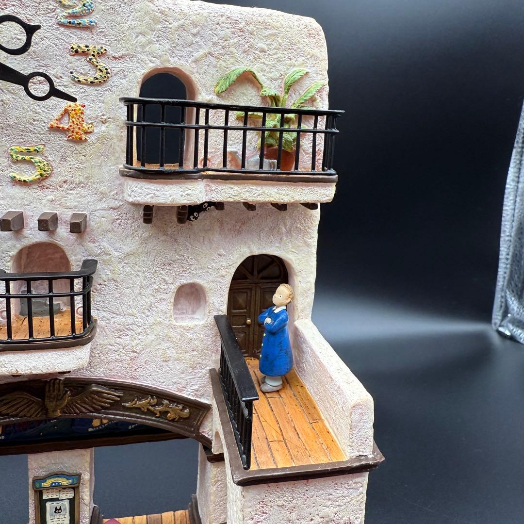 【希少/箱付き】三鷹の森ジブリ美術館 中央ホール ジオラマ置き時計