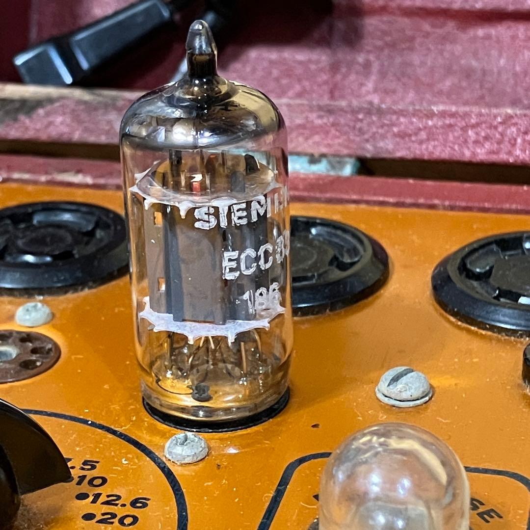 SIEMENS E83CC NOS×3 + ECC83 1本 真空管セット