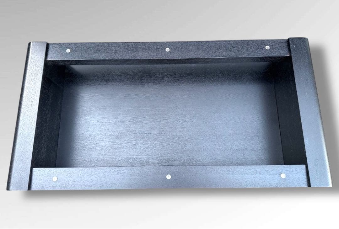 ニトリ ベルネ センターテーブル ブラックガラス モダン