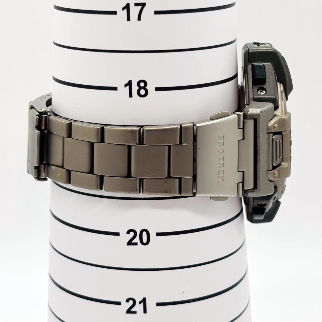 【入手困難】美品 プロトレック PRT-610 チタニウム 腕時計【1-B-⑤】