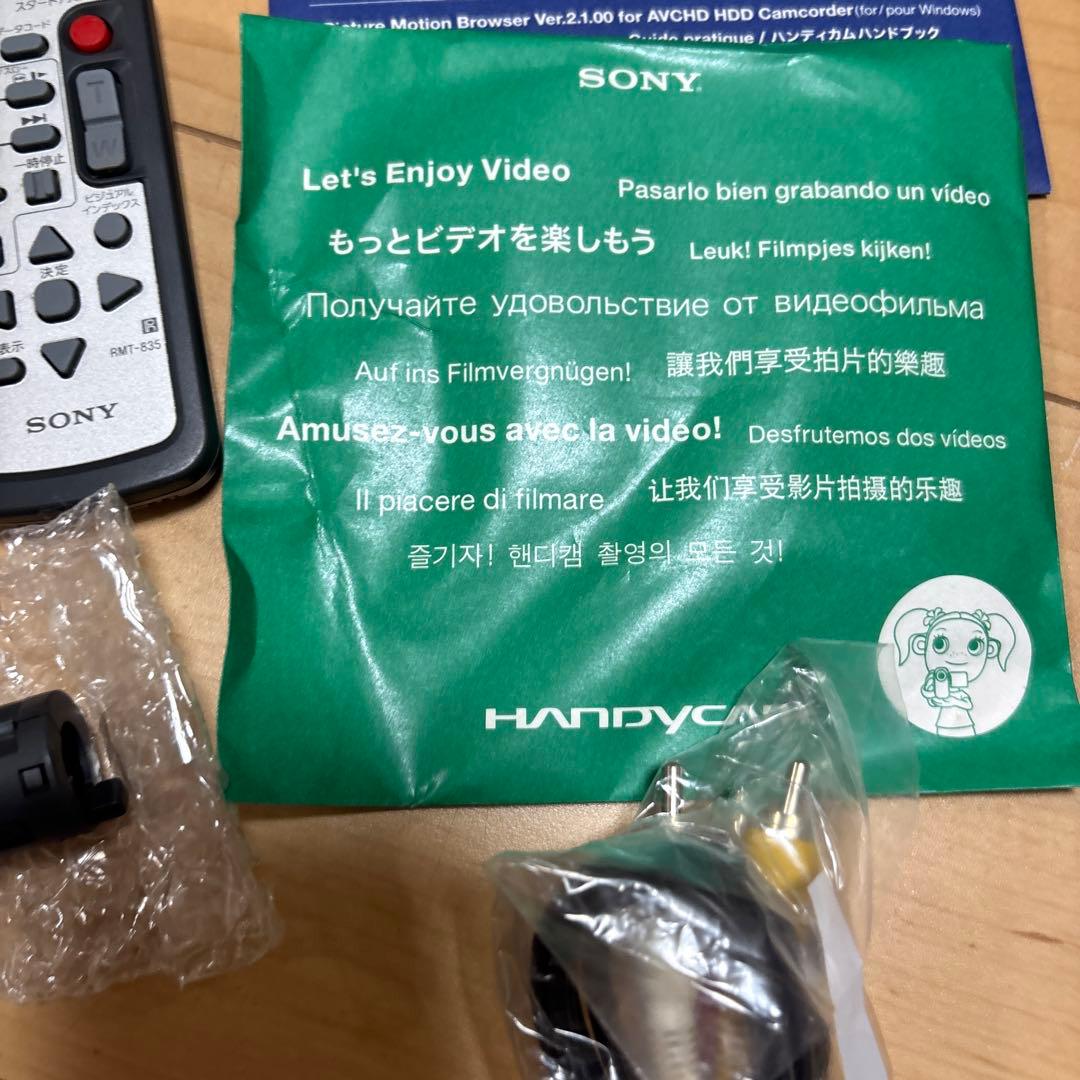 SONY HANDYCAM HDR-SR８ビデオカメラ