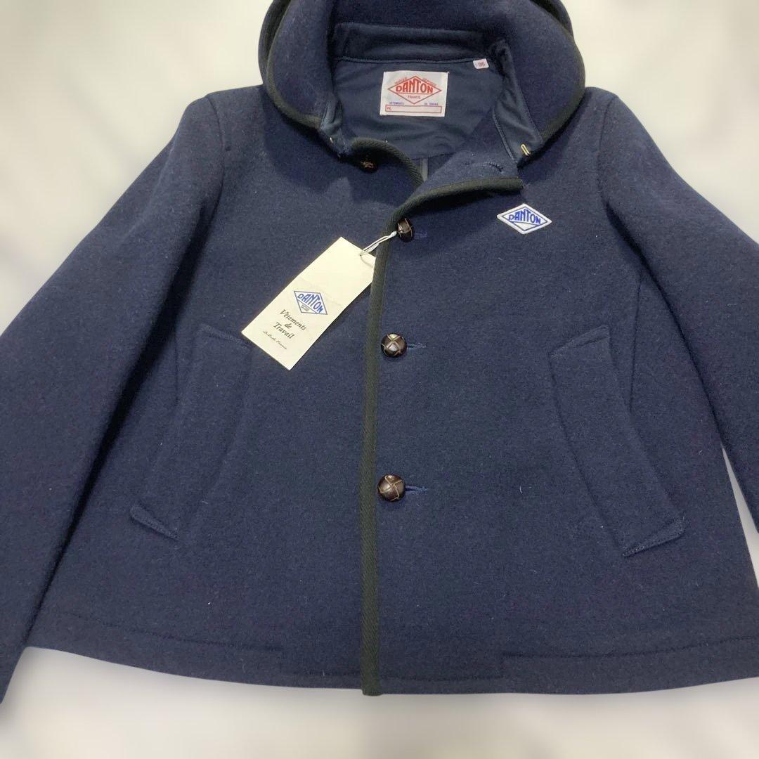 【未使用タグ付】DANTON ダントン ウールモッサピーコート【激レア青タグ】