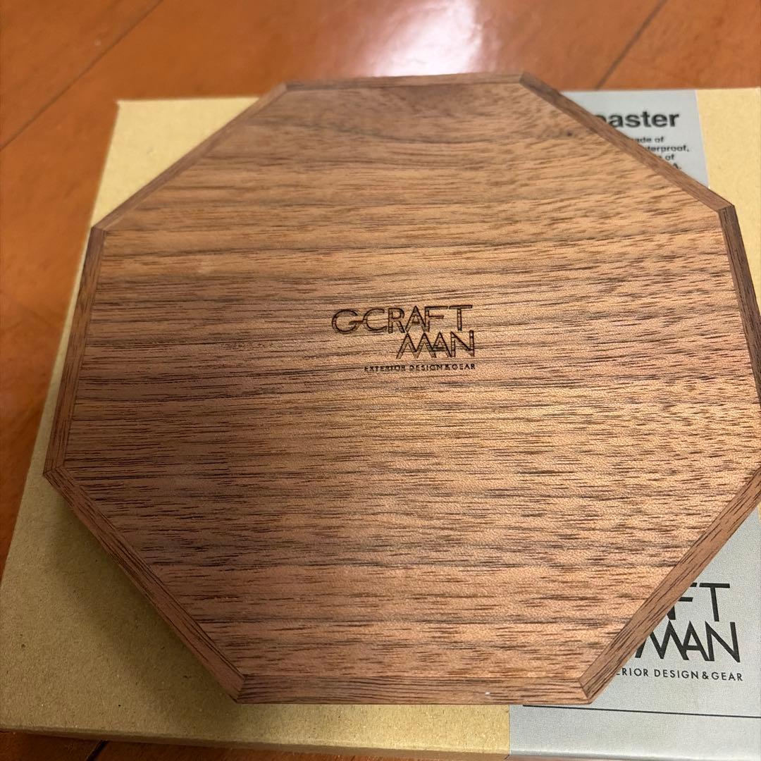 geek field × G.CRAFTMAN ウォールナット コースター