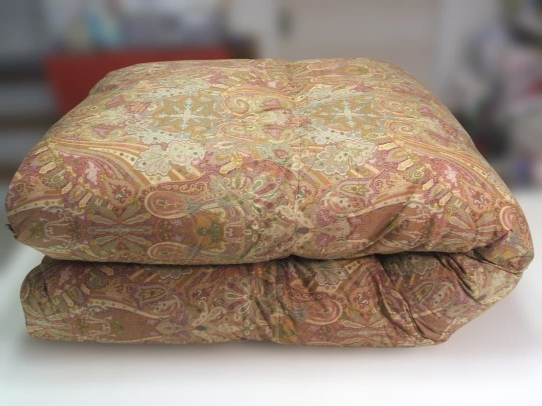 残り僅か新品【六つ星】ブラック ＊フランス９５％＊１，２増量＊二層式羽毛布団ＳＰ