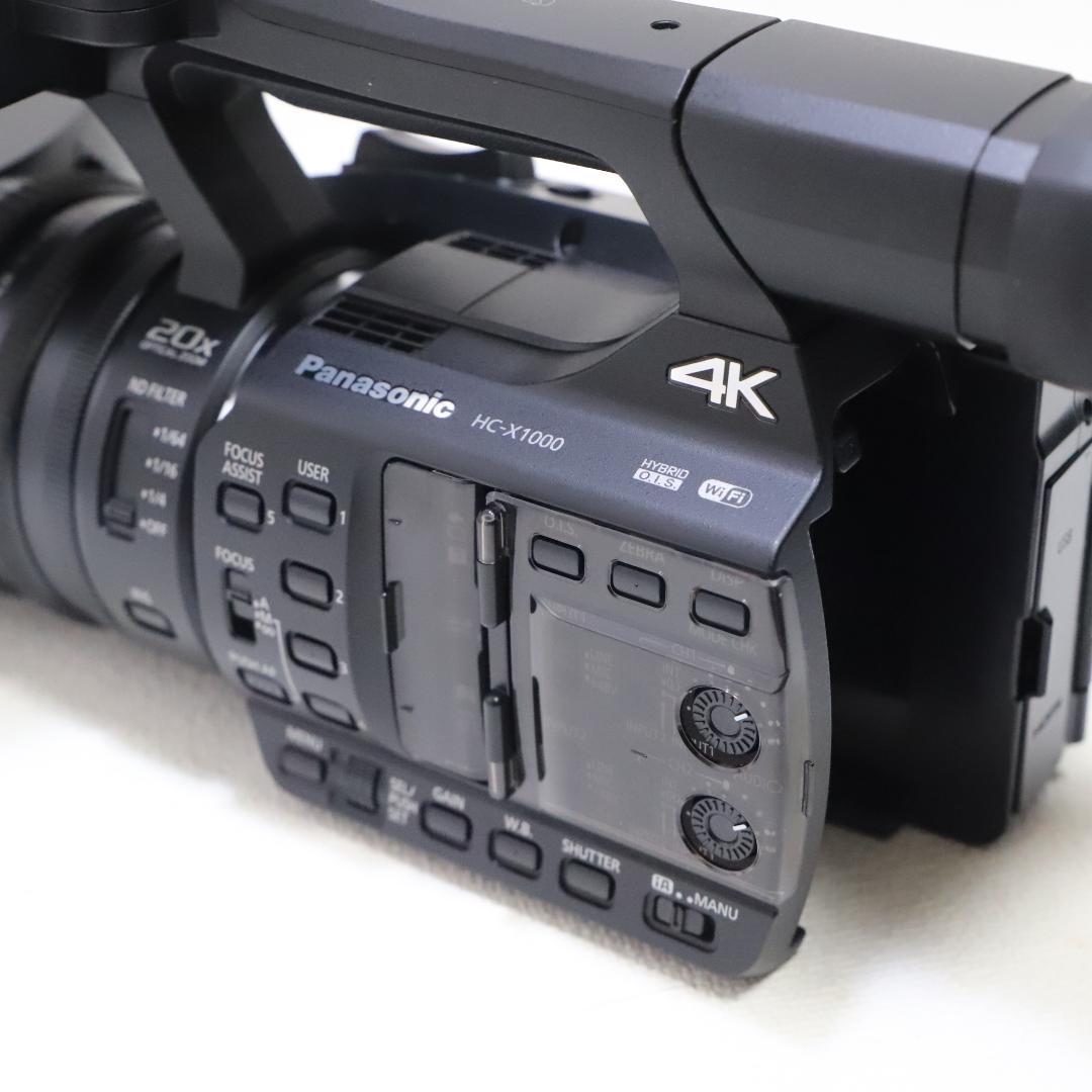 Panasonic HC-X1000 通電19h SDXC64GB2枚 充電器他