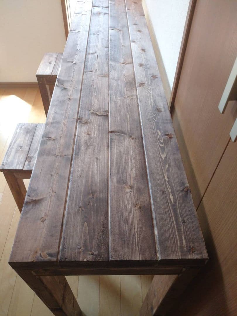 180 カウンターテーブル　ダイニングテーブル　ウォールナット　アンティーク