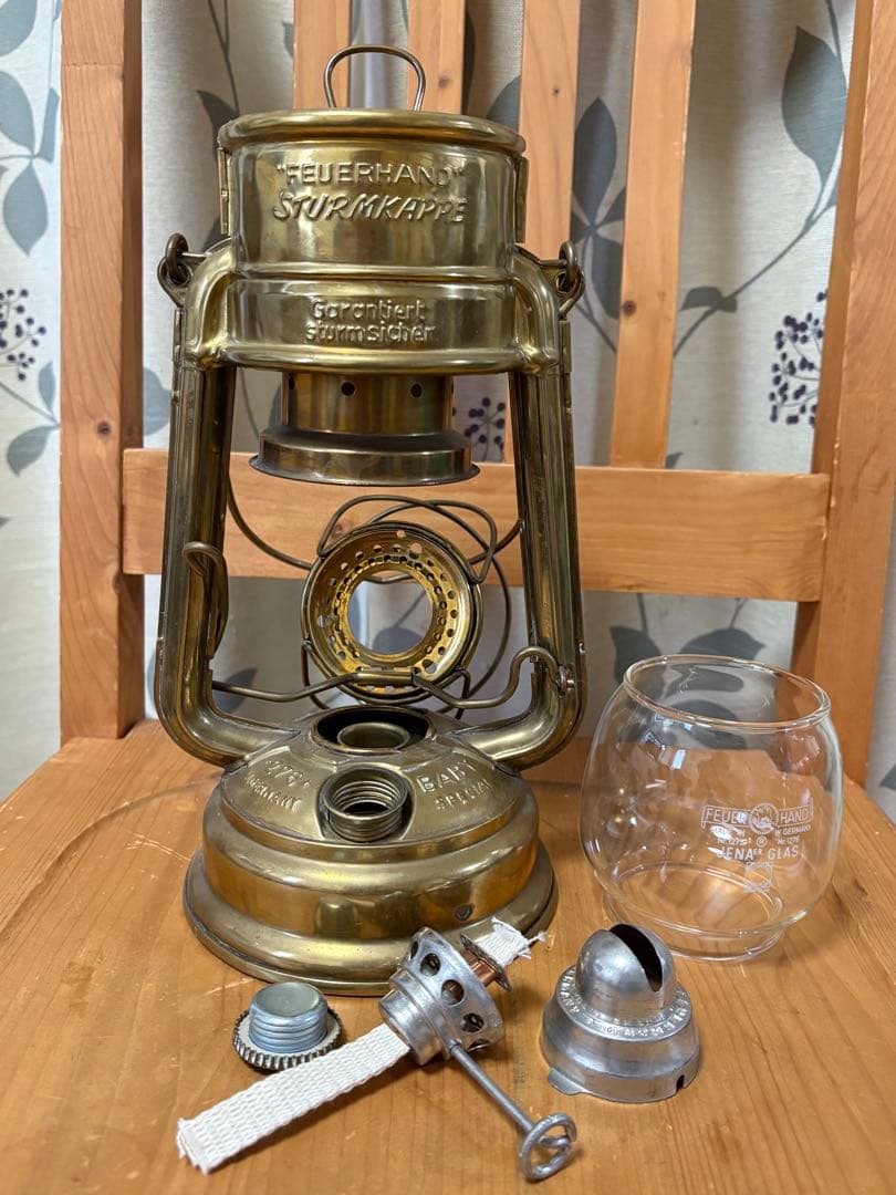 ライト・ランタン FEUERHAND276 STK Brass