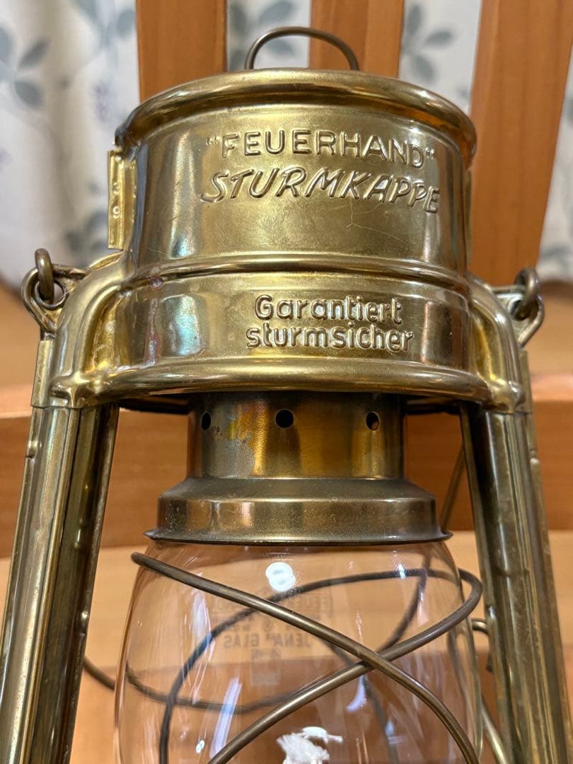 ライト・ランタン FEUERHAND276 STK Brass