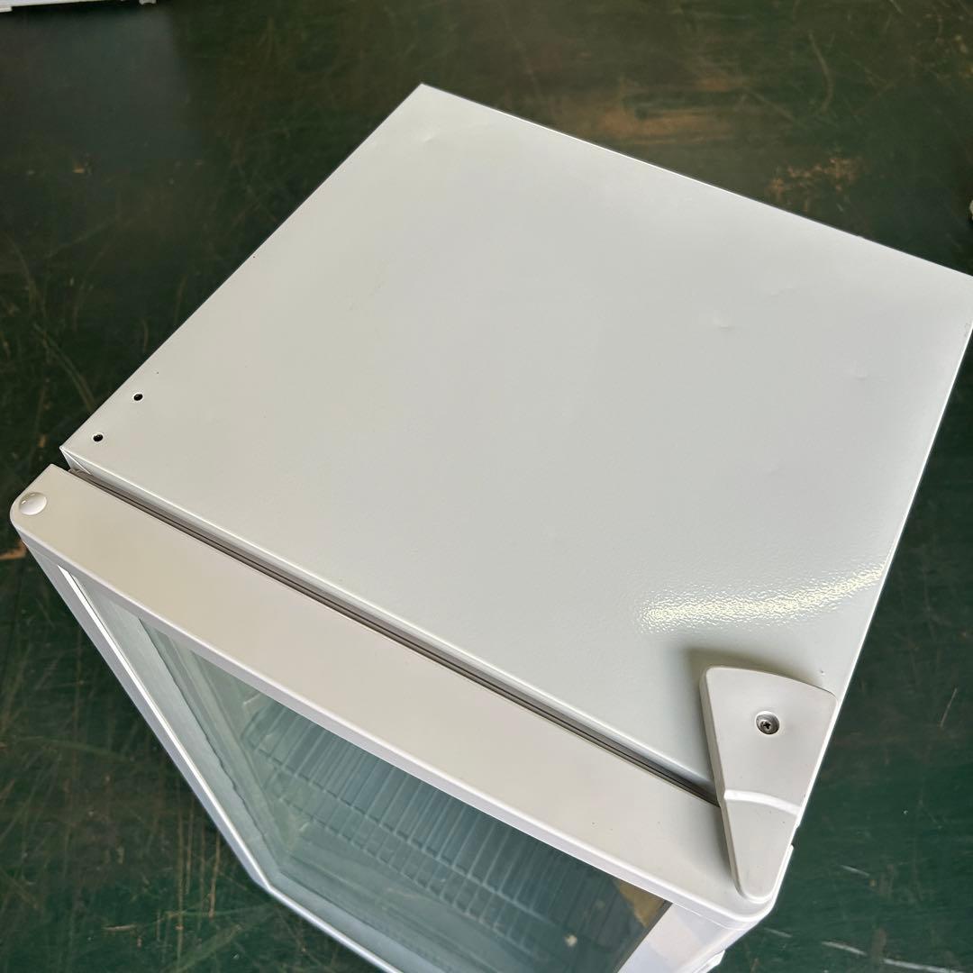 146業務用 冷蔵ショーケース オフィスコンビニ XW-105 左右開き 小型