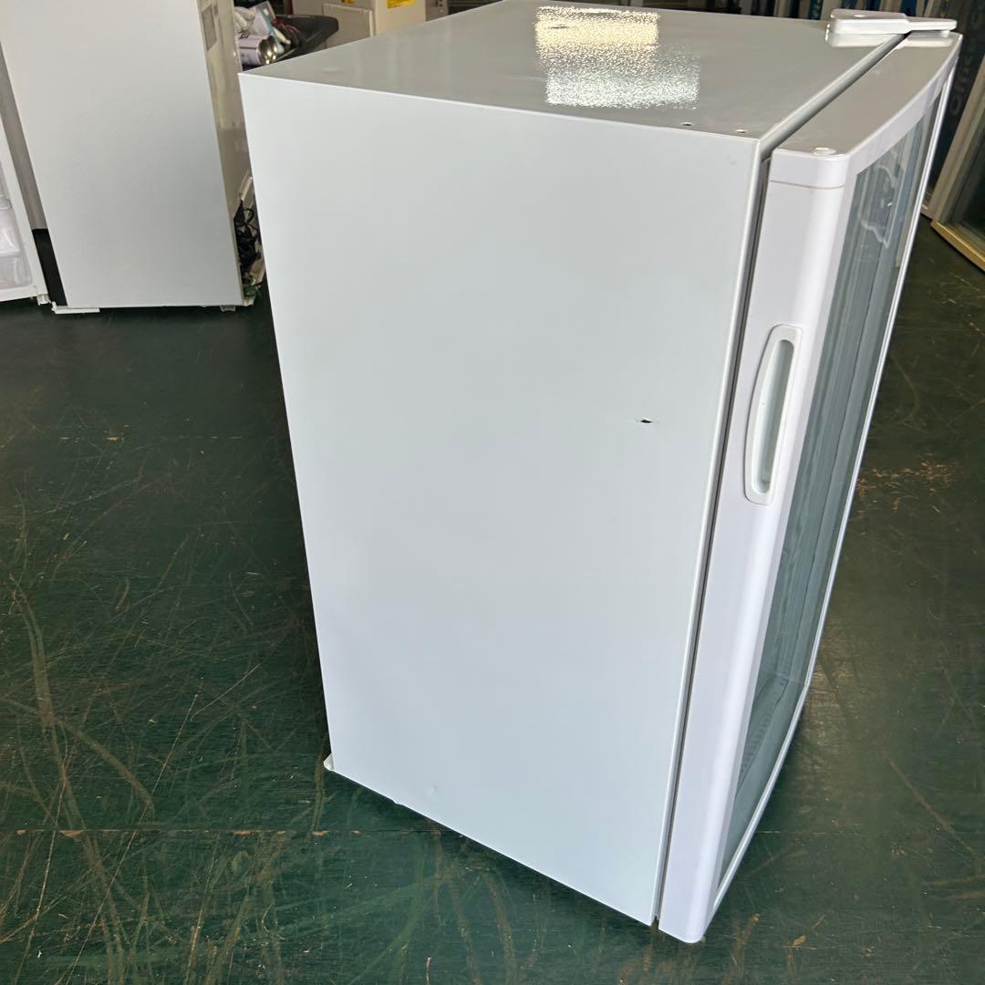 146業務用 冷蔵ショーケース オフィスコンビニ XW-105 左右開き 小型