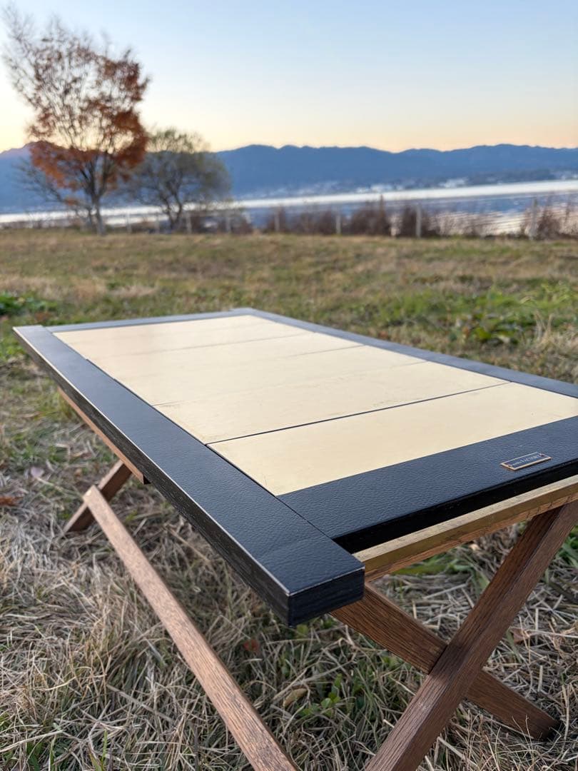 asobi FACTORY グレイスフルテーブル　ブラックエデション