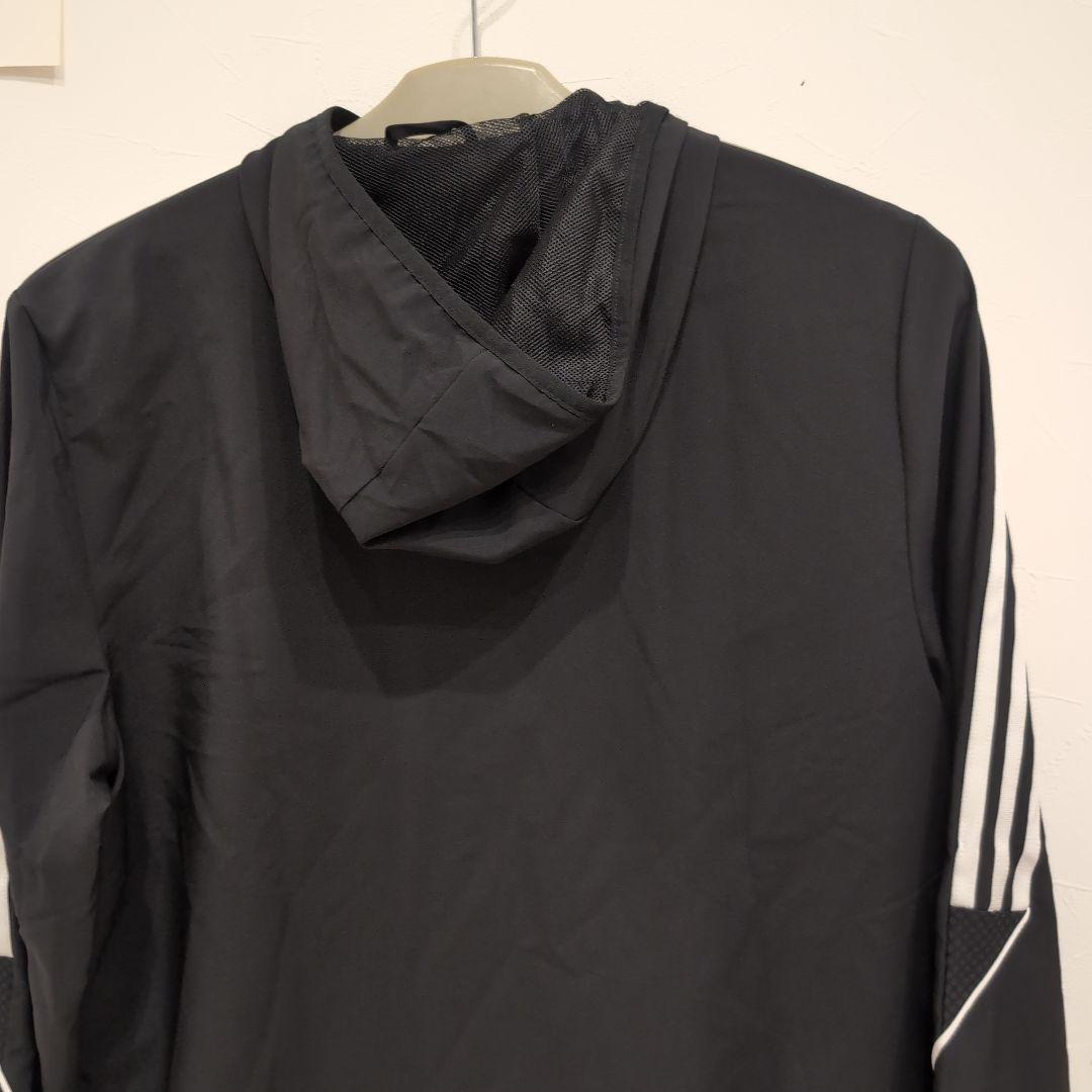 adidas 日本 サッカー ウィンドブレーカー 黒　Мサイズ　サッカー日本代表