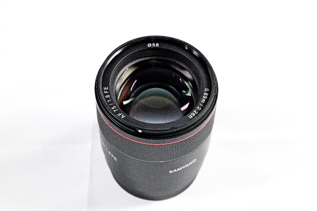 SAMYANG AF75mm F1.8 ソニーEマウント FE