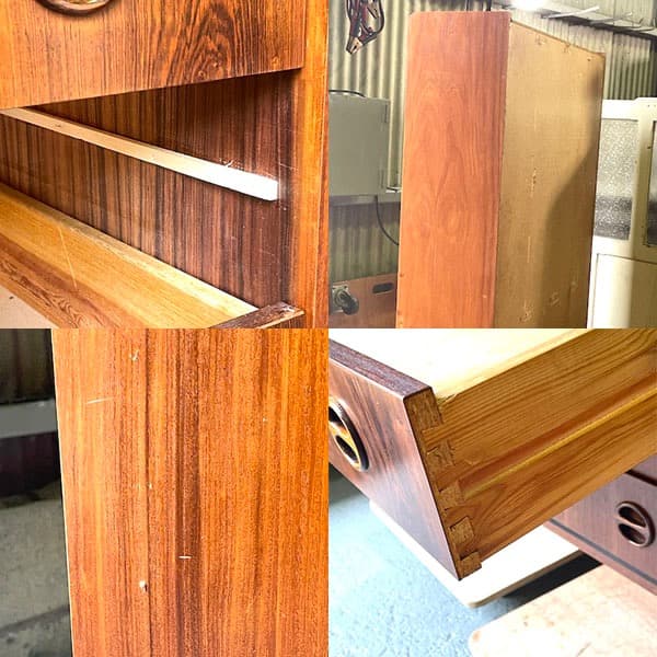 北欧ビンテージ家具　ブックシェルフ　オープンラック　カップボード　チェスト