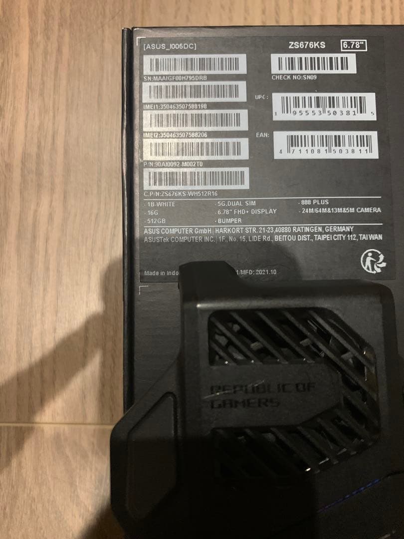 超必見！★ゲーミングスマホ！rog phone 5s 16/512 大容量！