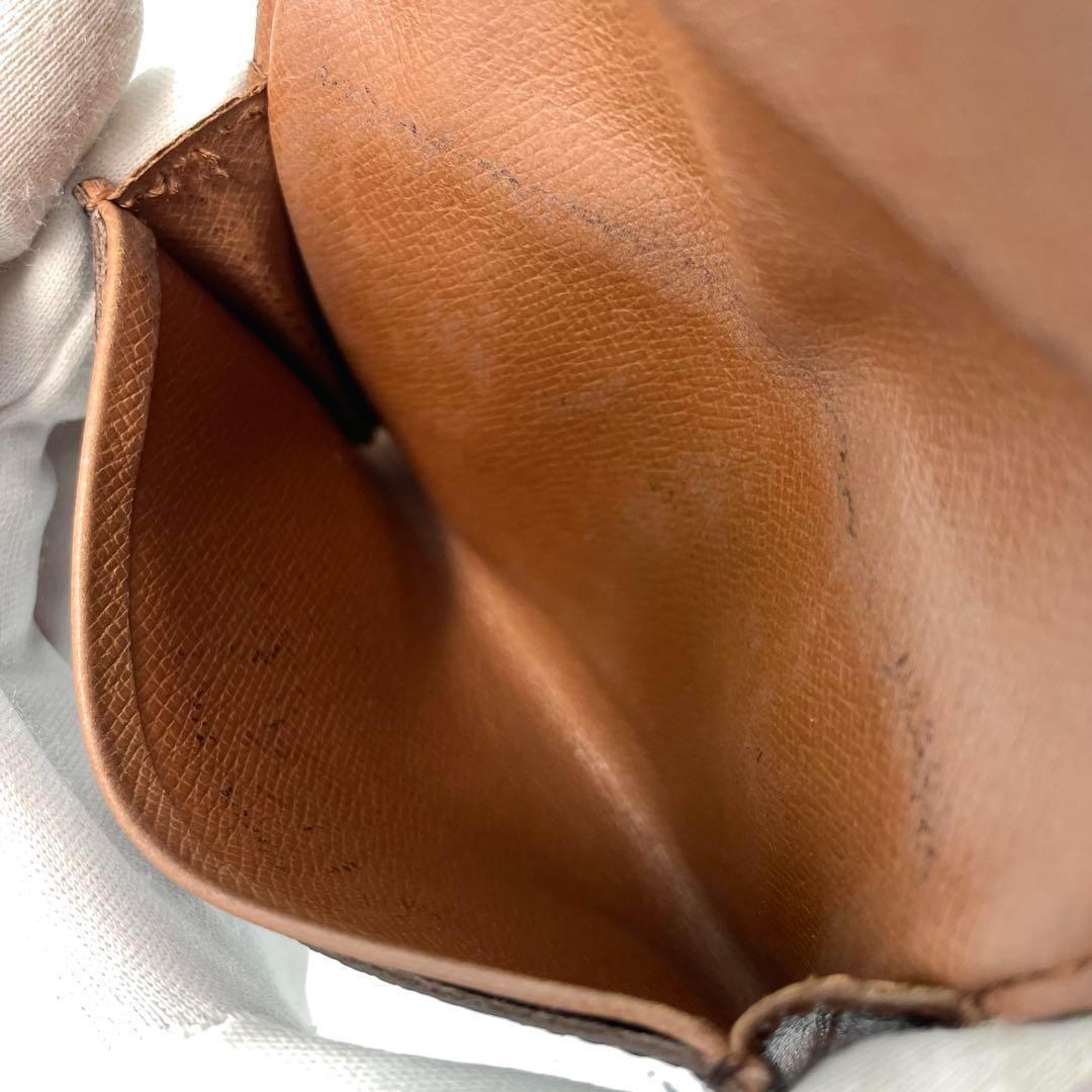 ルイヴィトン カードケース 名刺入れ モノグラム 茶 ブラウン アンヴェロップ