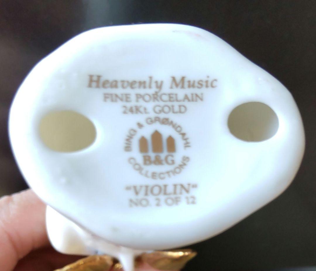 【希少】ビングオーグレンダール 天使 ロイヤルコペンハーゲン 24kt 置物