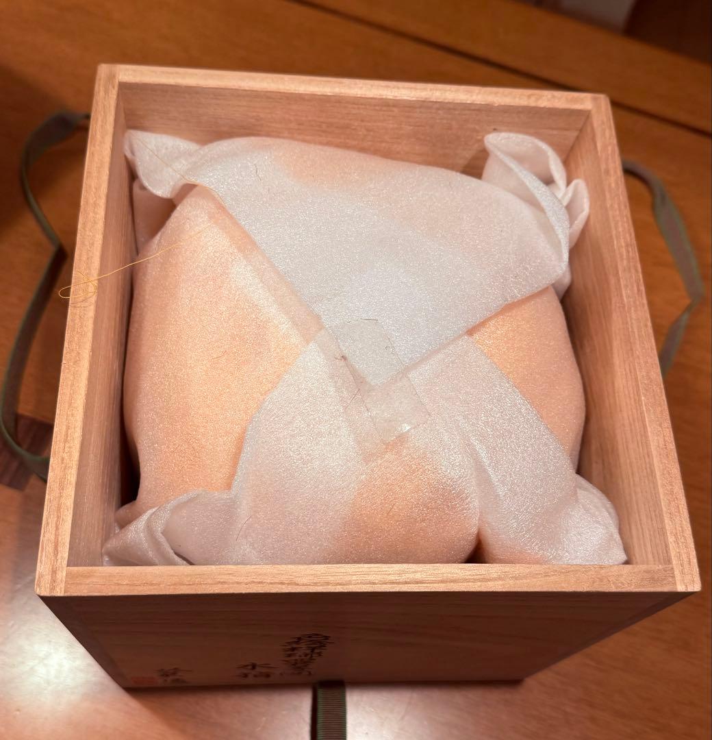 茶道具　水差し(色絵祥瑞四君小図　三浦竹泉作)