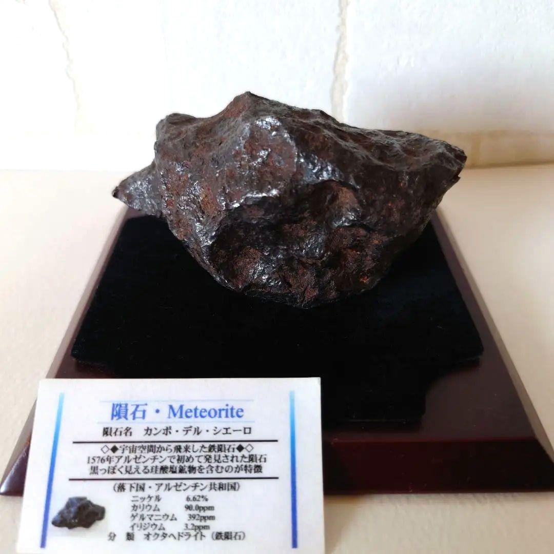 鉄隕石【カンポ・デル・シエーロ】Meteorite 原石 677g