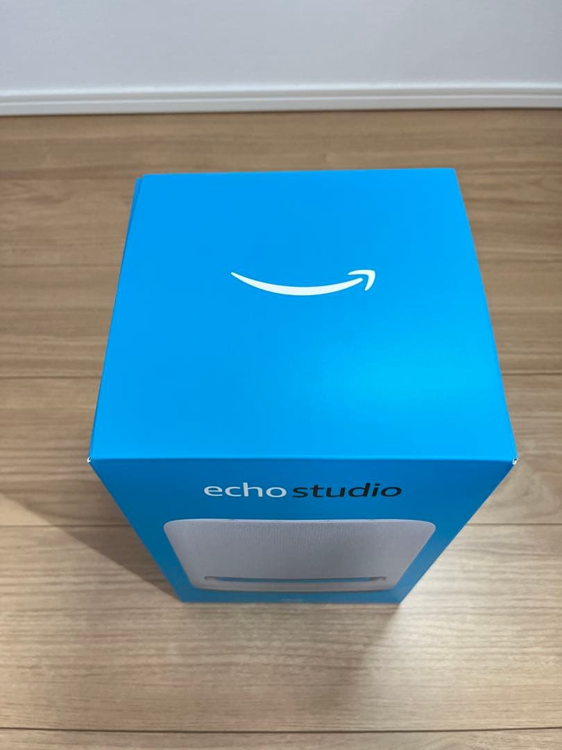 【美品】 Amazonスピーカー Echo Studio グレーシャーホワイト