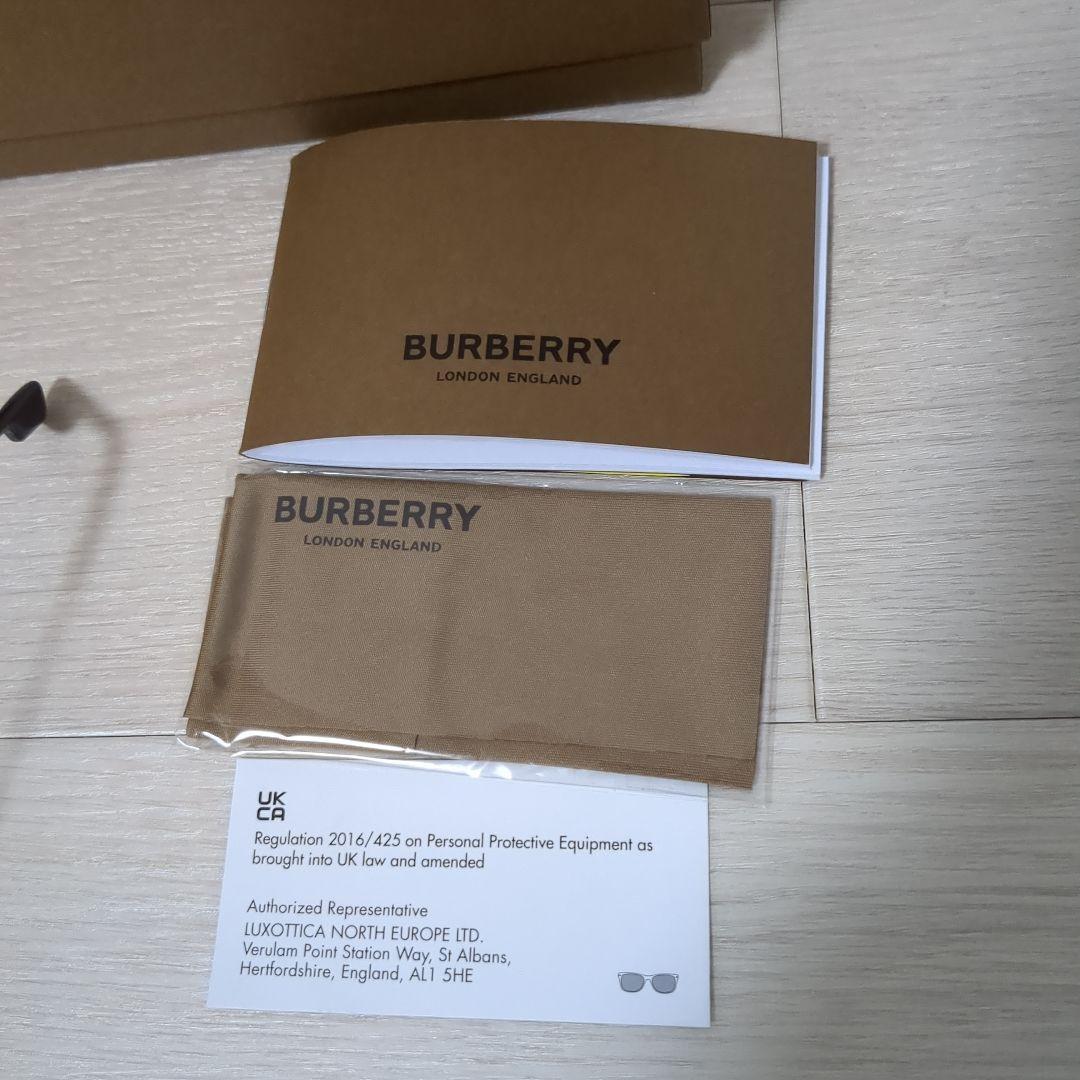 【美品】BURBERRY/バーバリー BE3127D ラウンド サングラス