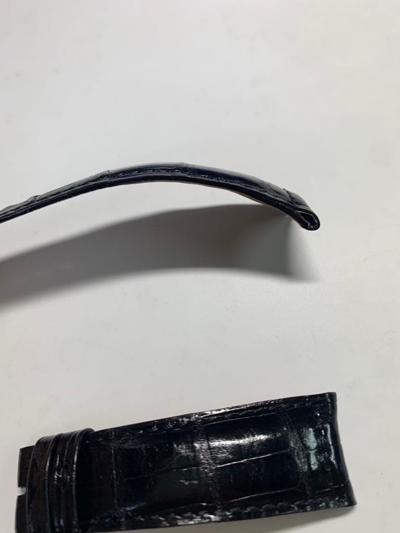 Jaeger-LeCoultre ジャガールクルト純正黒クロコ20mm