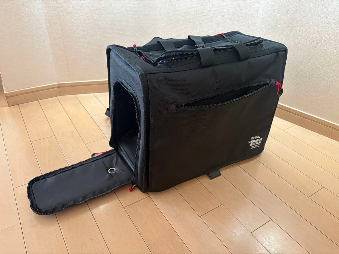 MANDARINE BROTHERS オリジナルキャリーバッグ 黒
