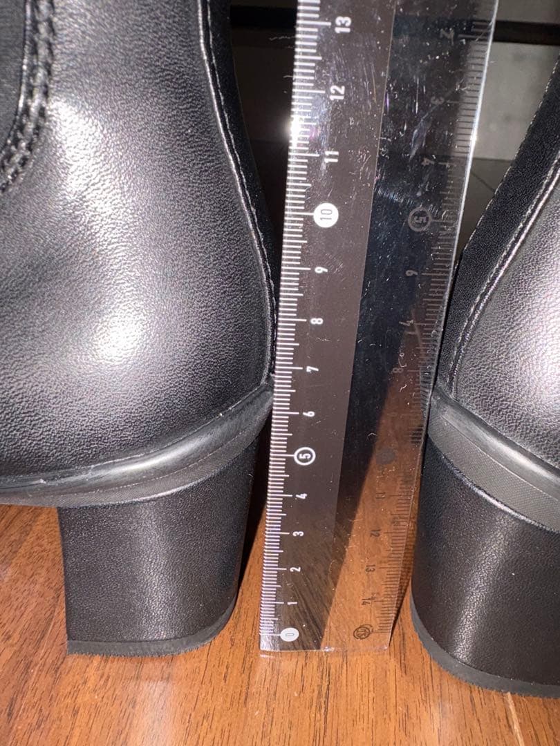 ⭐️新品・未使用⭐️fitfit⭐️フレックスヒールサイドゴアブーツ2 ⭐️黒23.5