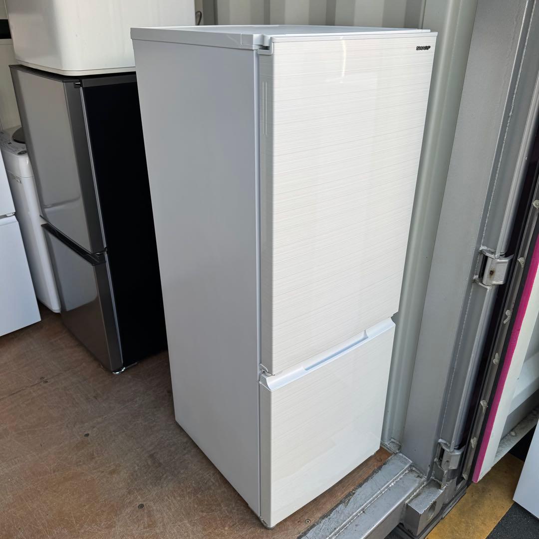 C7505★2022年製美品★シャープ　冷蔵庫　ホワイト 右.左開き　自動霜取り