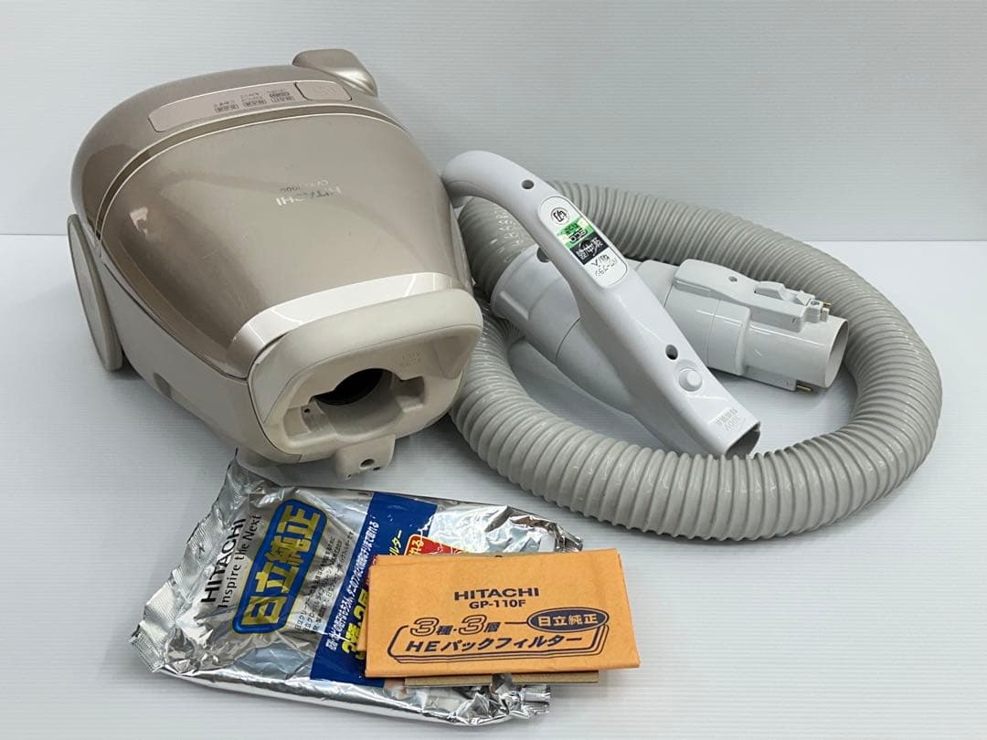 動作保証品　日立　掃除機　CV-KP200G 2020年製　本体　ホースセット