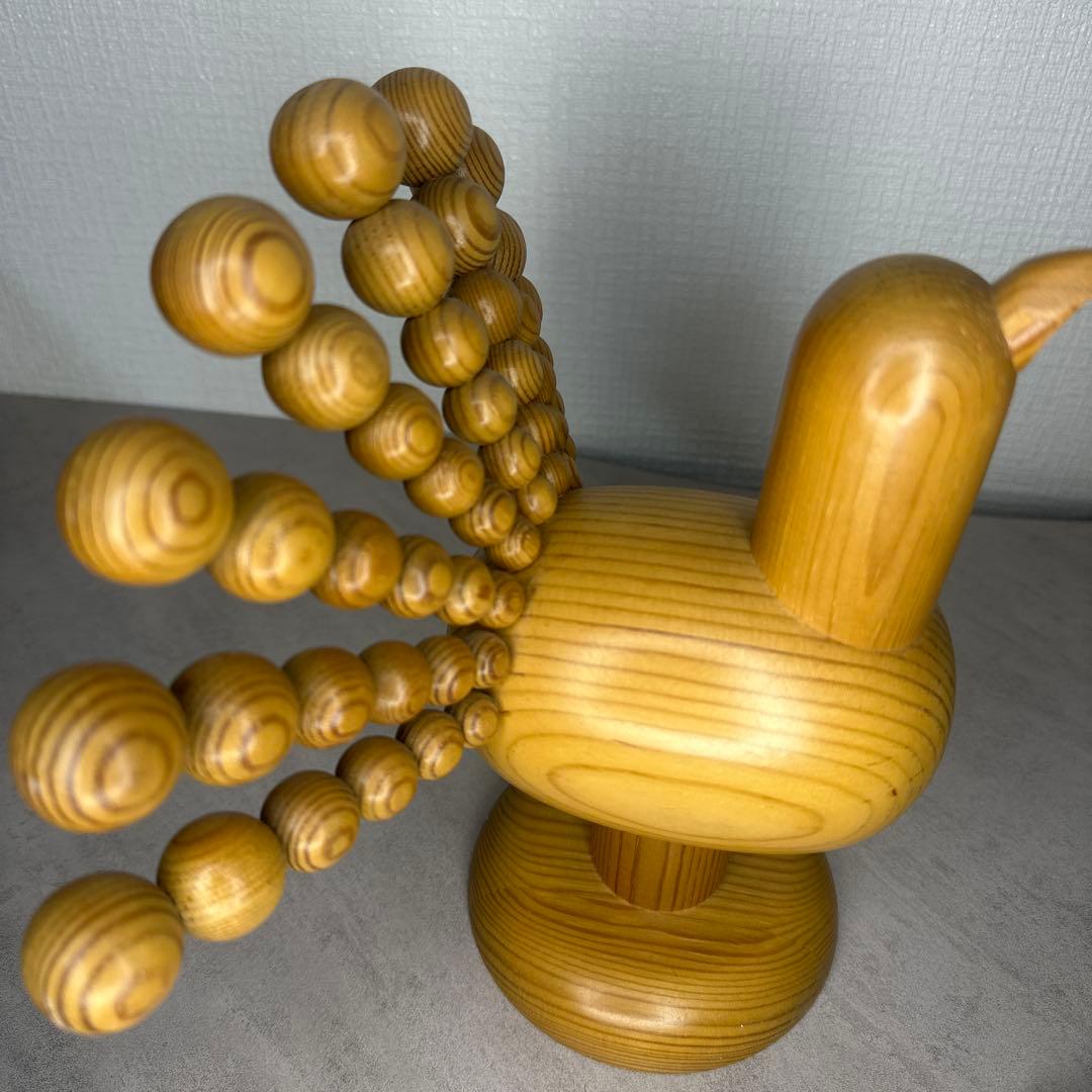 Aarikka Peacock object / アーリッカ 孔雀のオブジェ