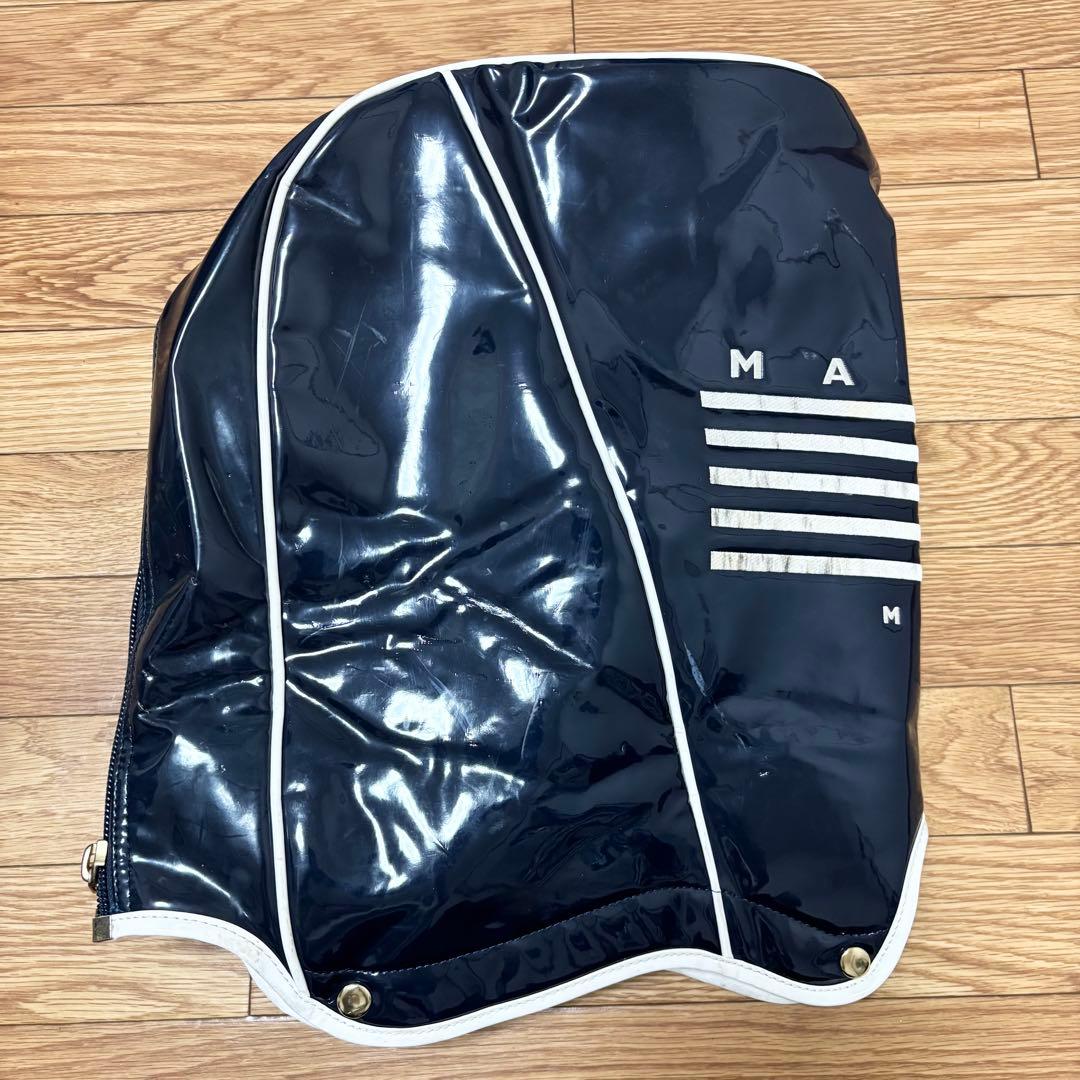 ムータキャディバッグ　エナメル素材mutaスタンド型