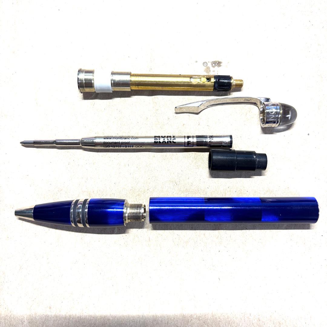 298.モンブラン　スターウォーカークールブルー　M25614BP 　美品