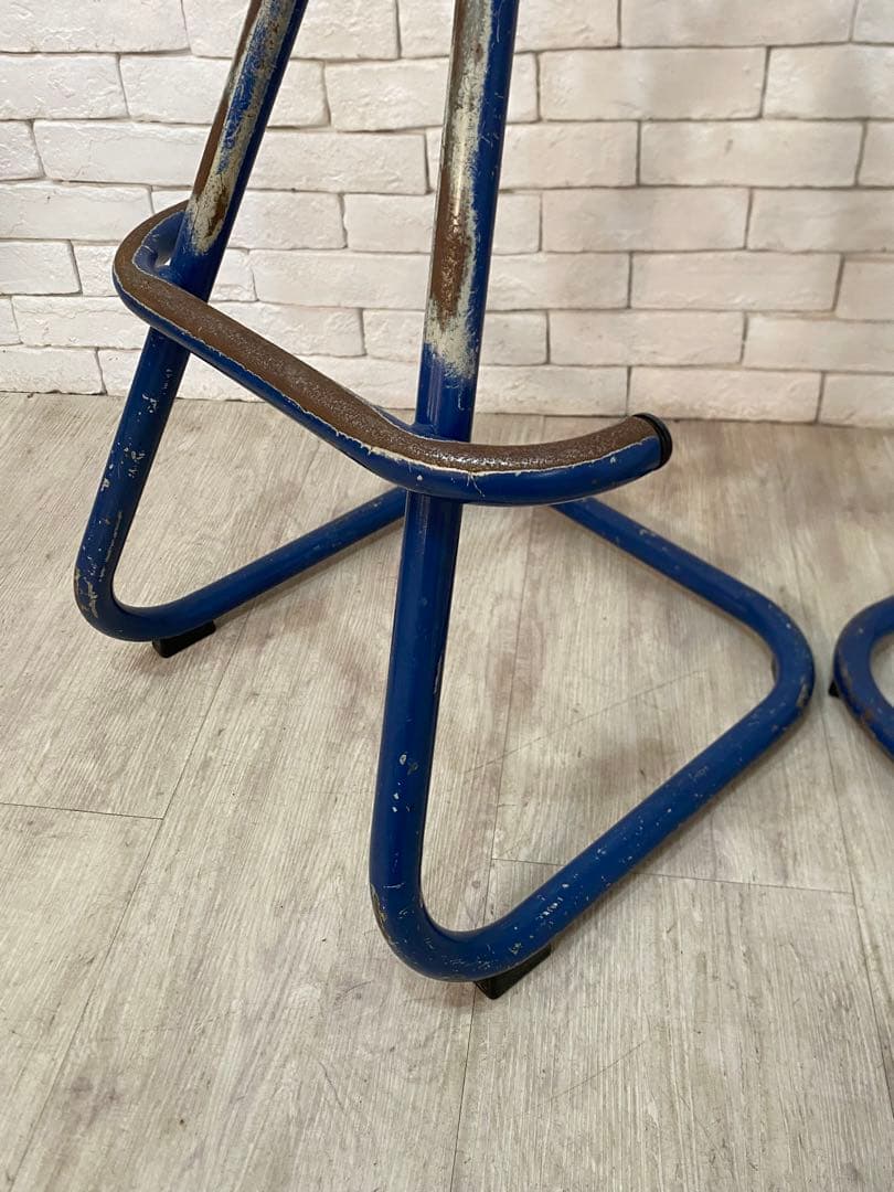 【東京23区配送無料】2脚セット　トラクター　スツール　チェア　カウンター　椅子