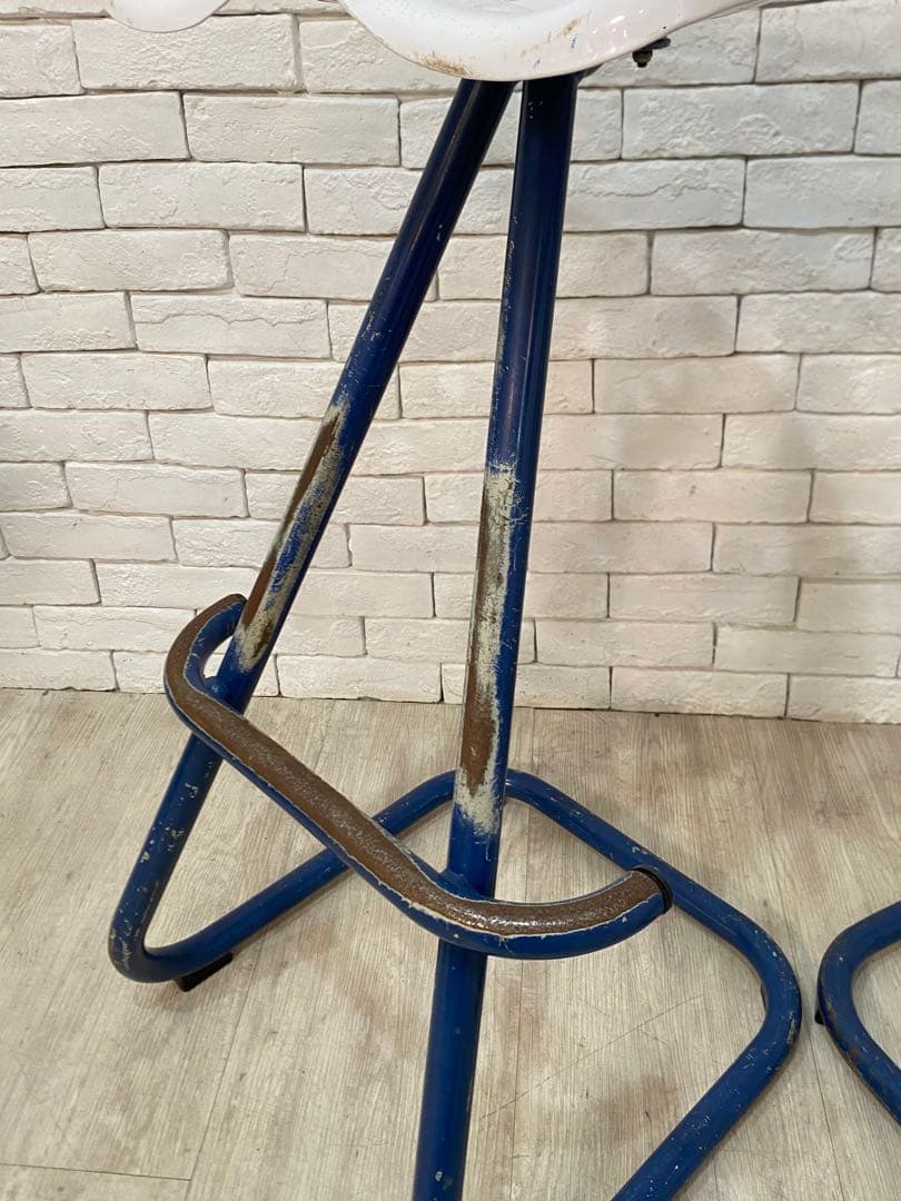 【東京23区配送無料】2脚セット　トラクター　スツール　チェア　カウンター　椅子