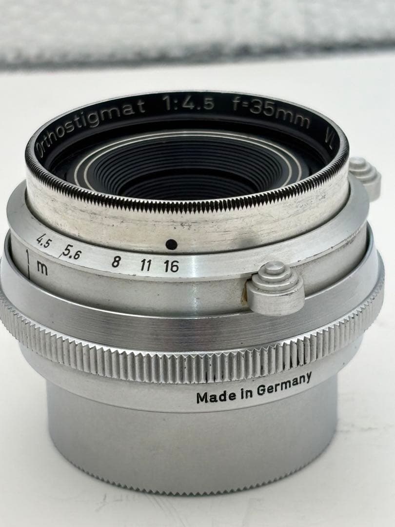 難あり　Steinheil Orthostigmat 35mmf4.5 L39