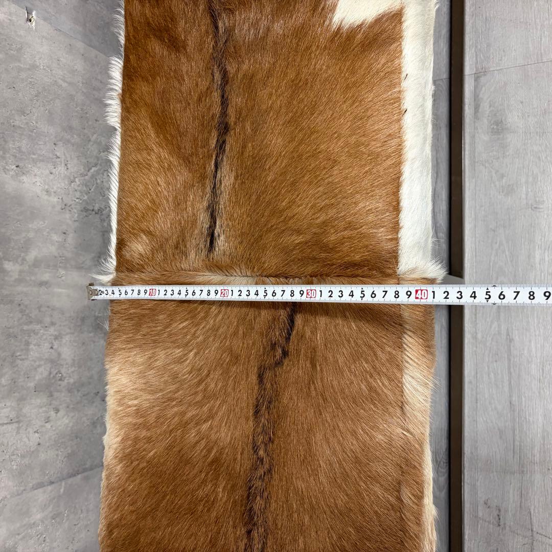 KARE ヤギ皮　カントリーライフ　ベンチ　毛皮