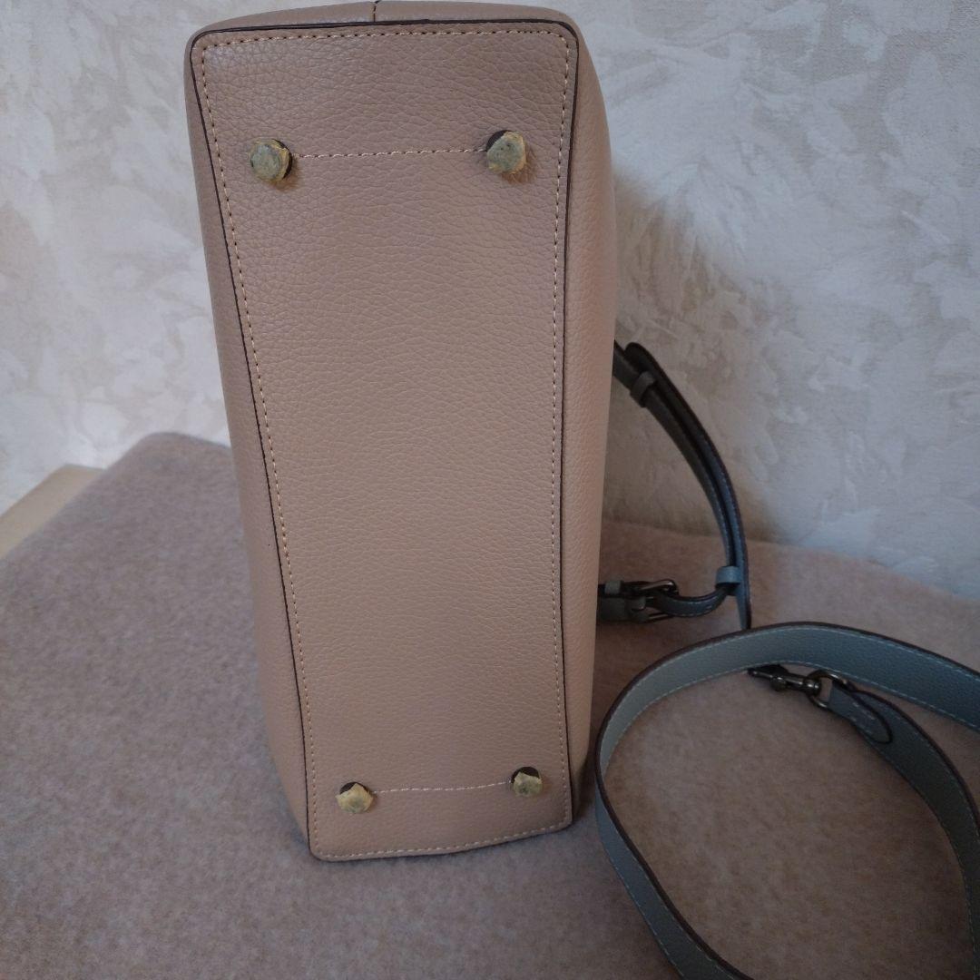 コーチ ウィロウ ショルダーバッグ 2WAY ハンドバッグ トープ