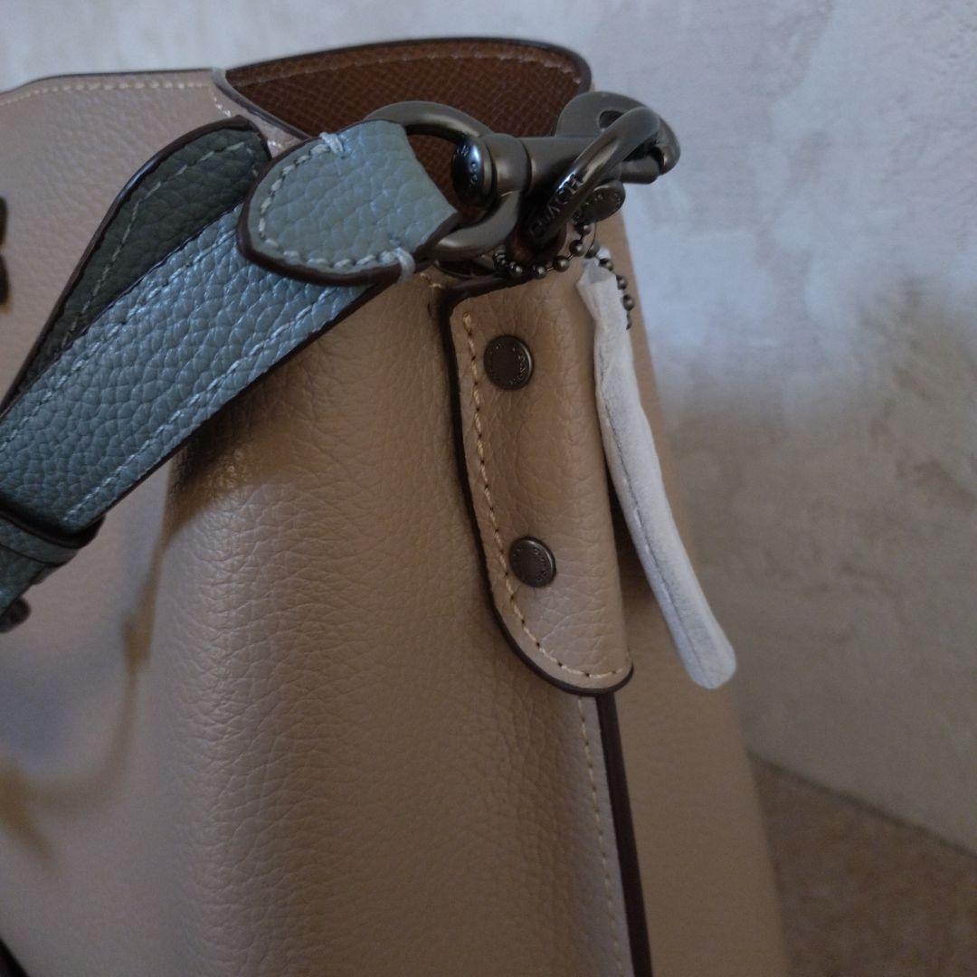 コーチ ウィロウ ショルダーバッグ 2WAY ハンドバッグ トープ