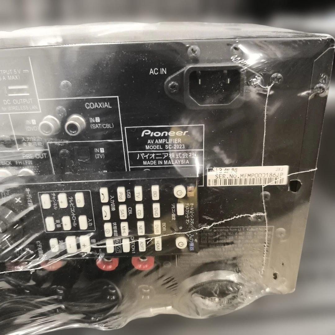 PioneerSC-2023 AVアンプ ブラック MCACC機能搭載