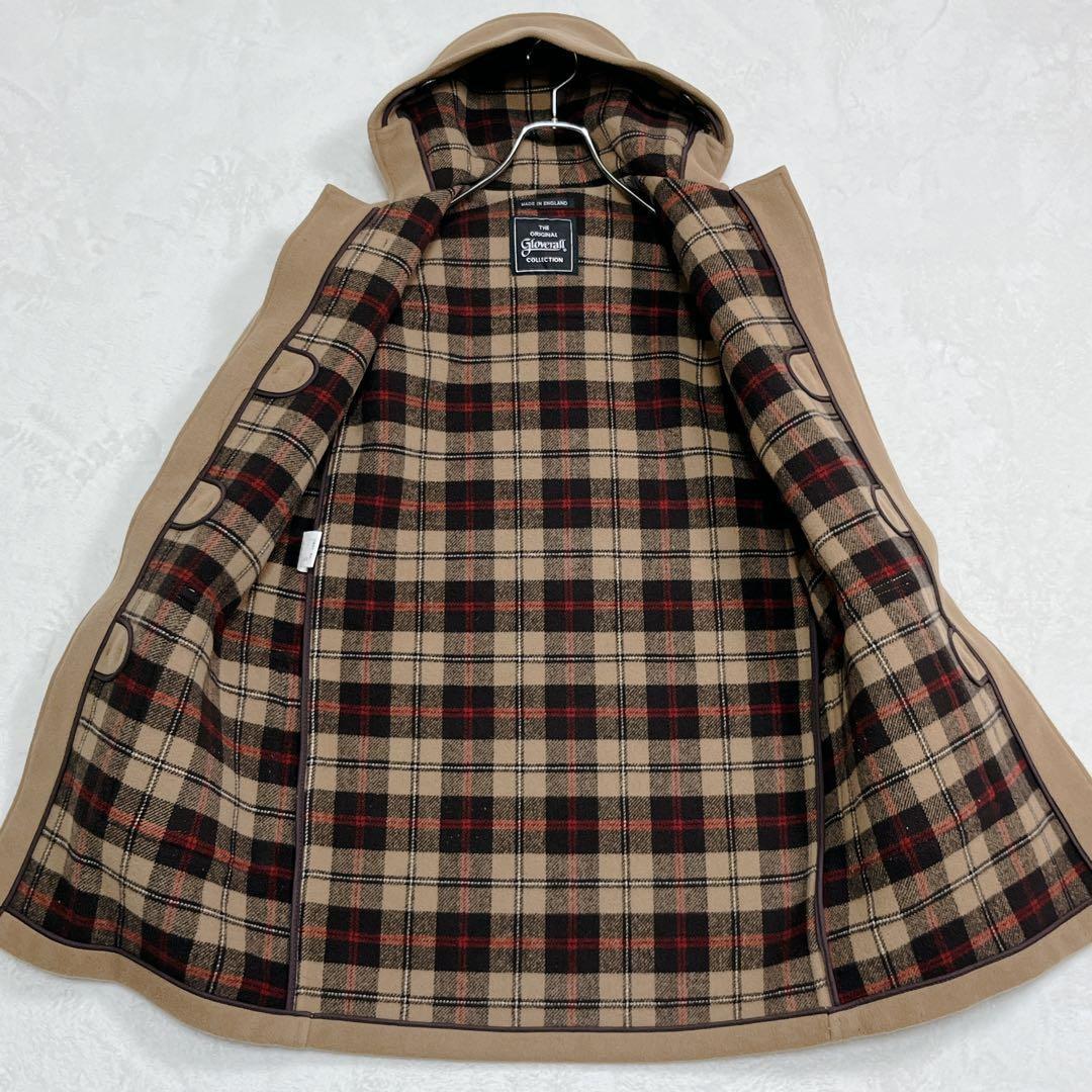 『グローバーオール gloverall』ダッフルコート キャメル 英国製 トグル