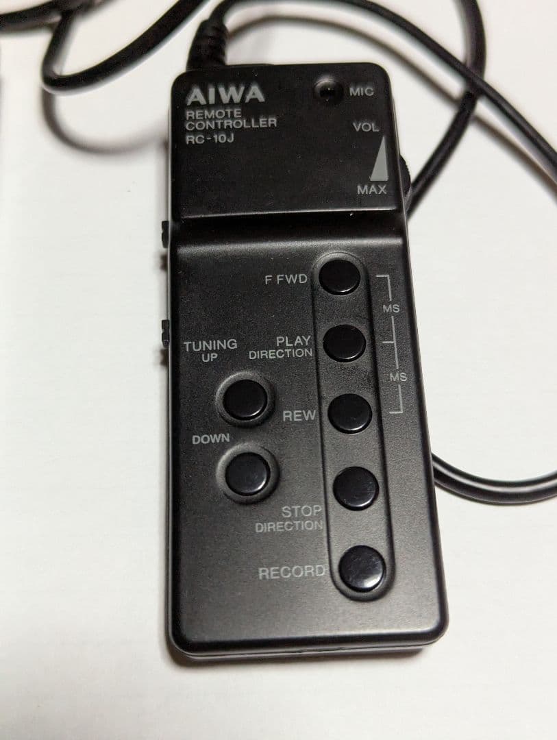 ぱ*ん様 レア　レトロ　 AIWA HS-JX10 カセットプレーヤーセット