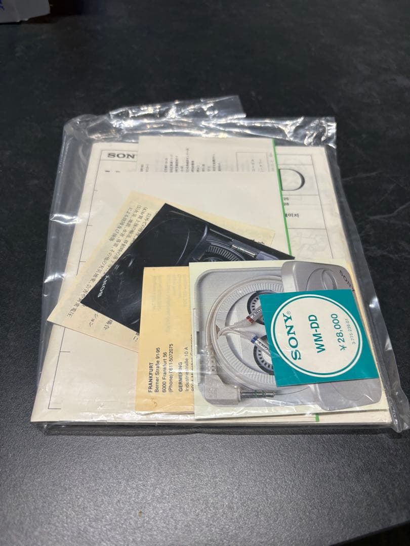 SONY WALKMAN DD ポータブルカセットプレーヤー