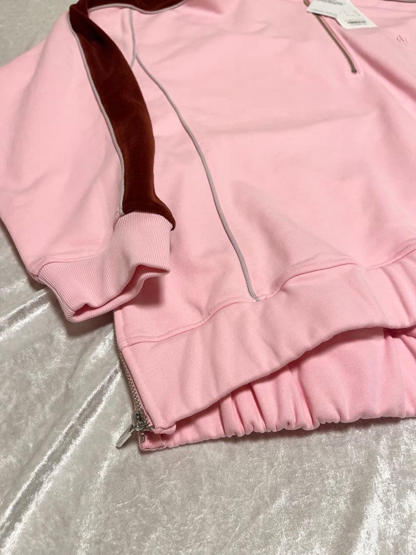 新品　MAISON SPECIAL SideLineHalfZipSweat