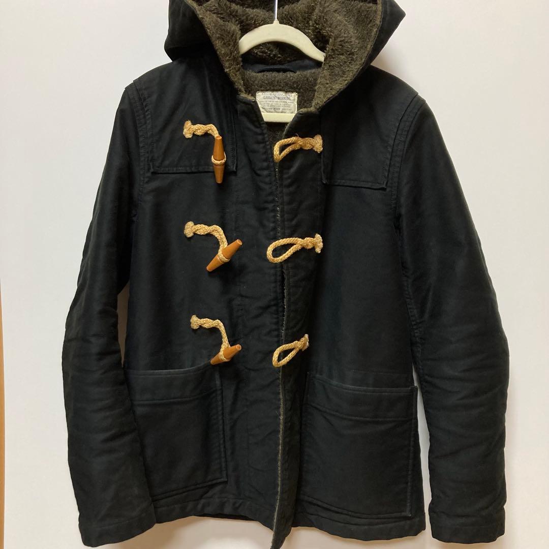 COOTIE アルパカ混 ダッフルミリタリージャケット BLACK M