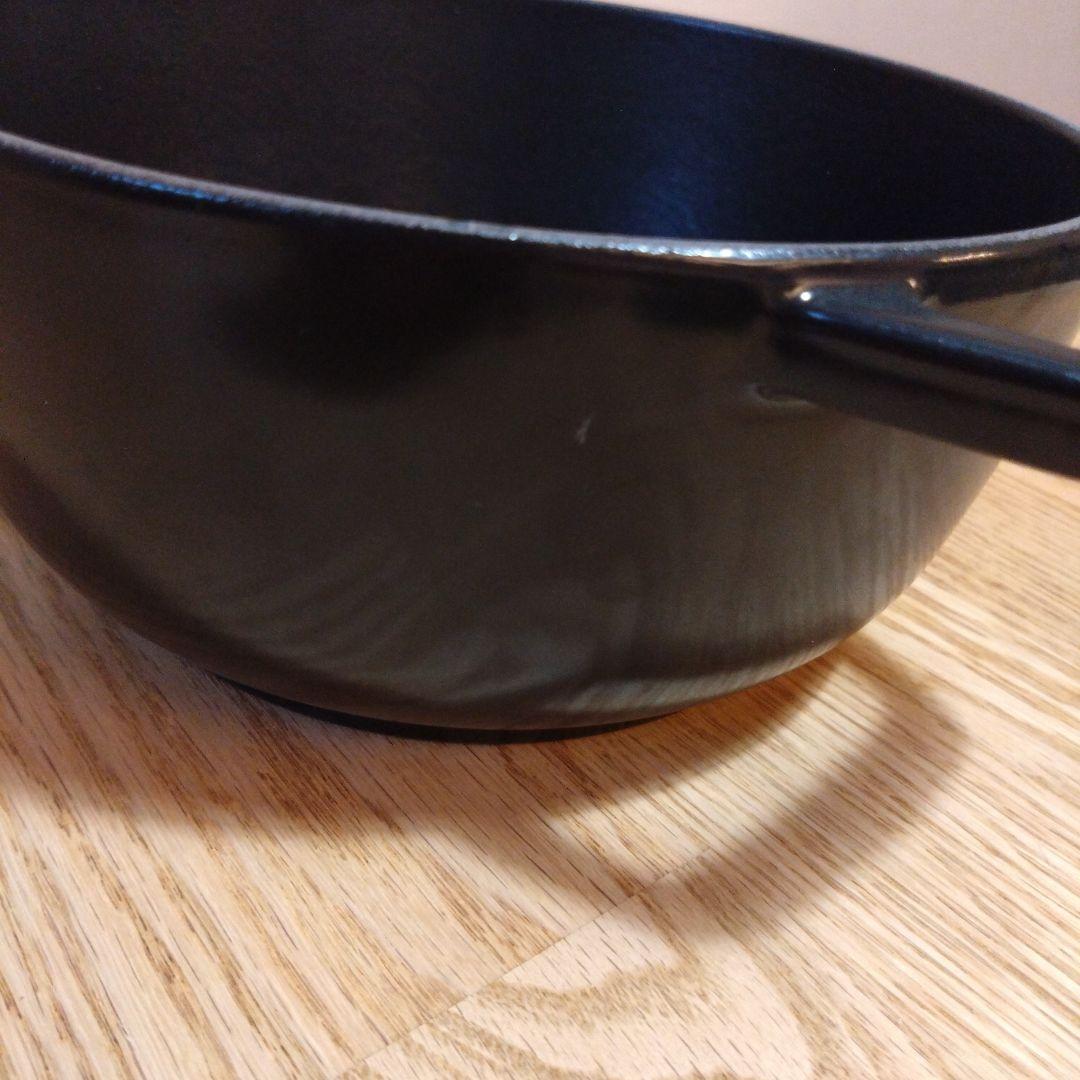 生涯保証あり ストウブ ワナベ 18cm シャイニーブラック