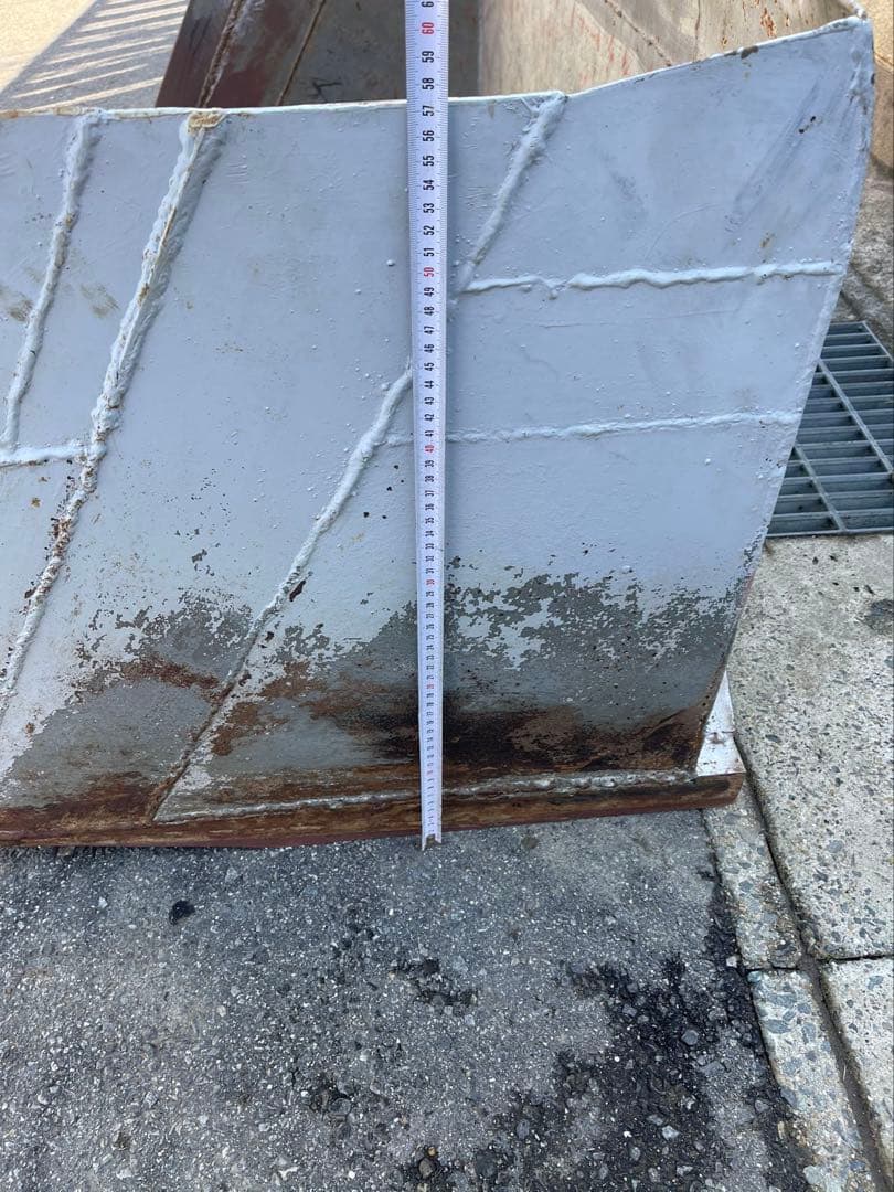 大型金属製除雪用ブレード