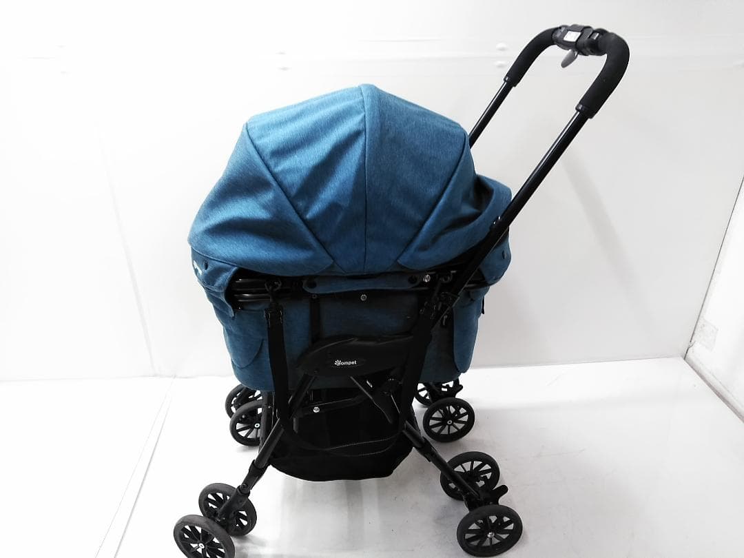 人気デニム コンビ コムペットミリミリ EG ロング BL 多頭飼いにも□