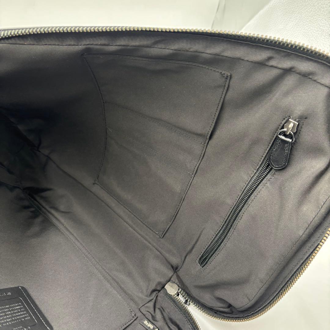 コーチ 3way レザー ビジネスバッグ ブリーフケース リュック C6877