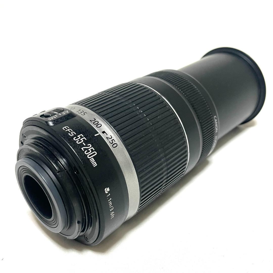 大人気❣️ Canon EF 55-250mm IS 望遠レンズ 運動会に最適